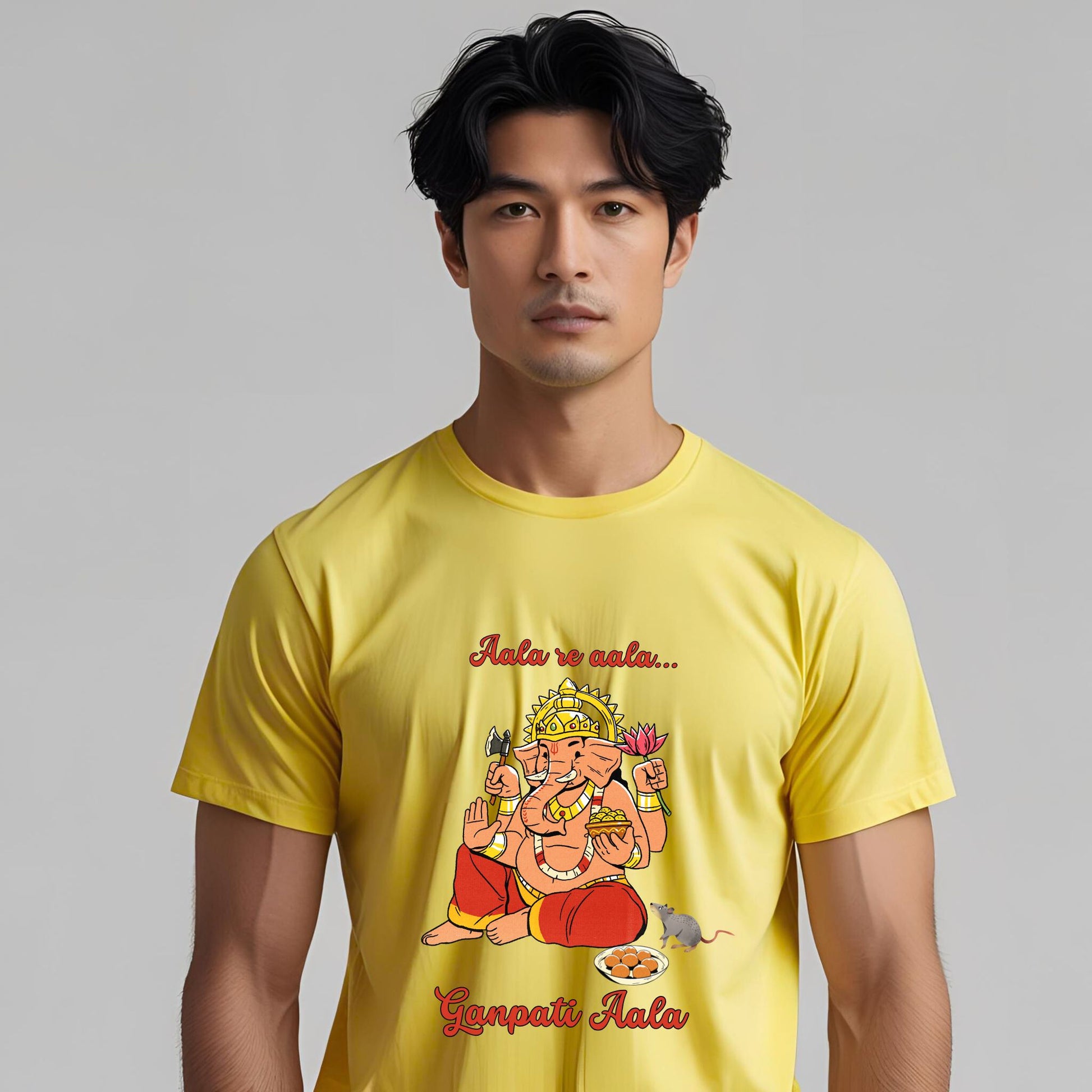 Aala re aala Ganpati aala | Ganesh Festival T-Shirts for All - T Bhai