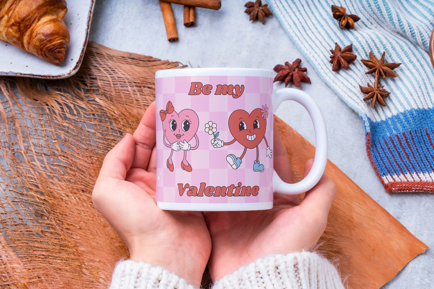 Be My Valentine Mug | Valentine's Gift - T Bhai