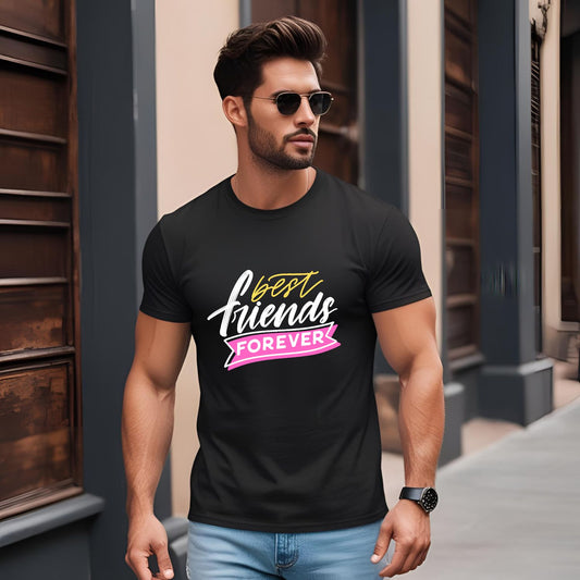 Best Friends Forever Friendships Day T-Shirt - T Bhai