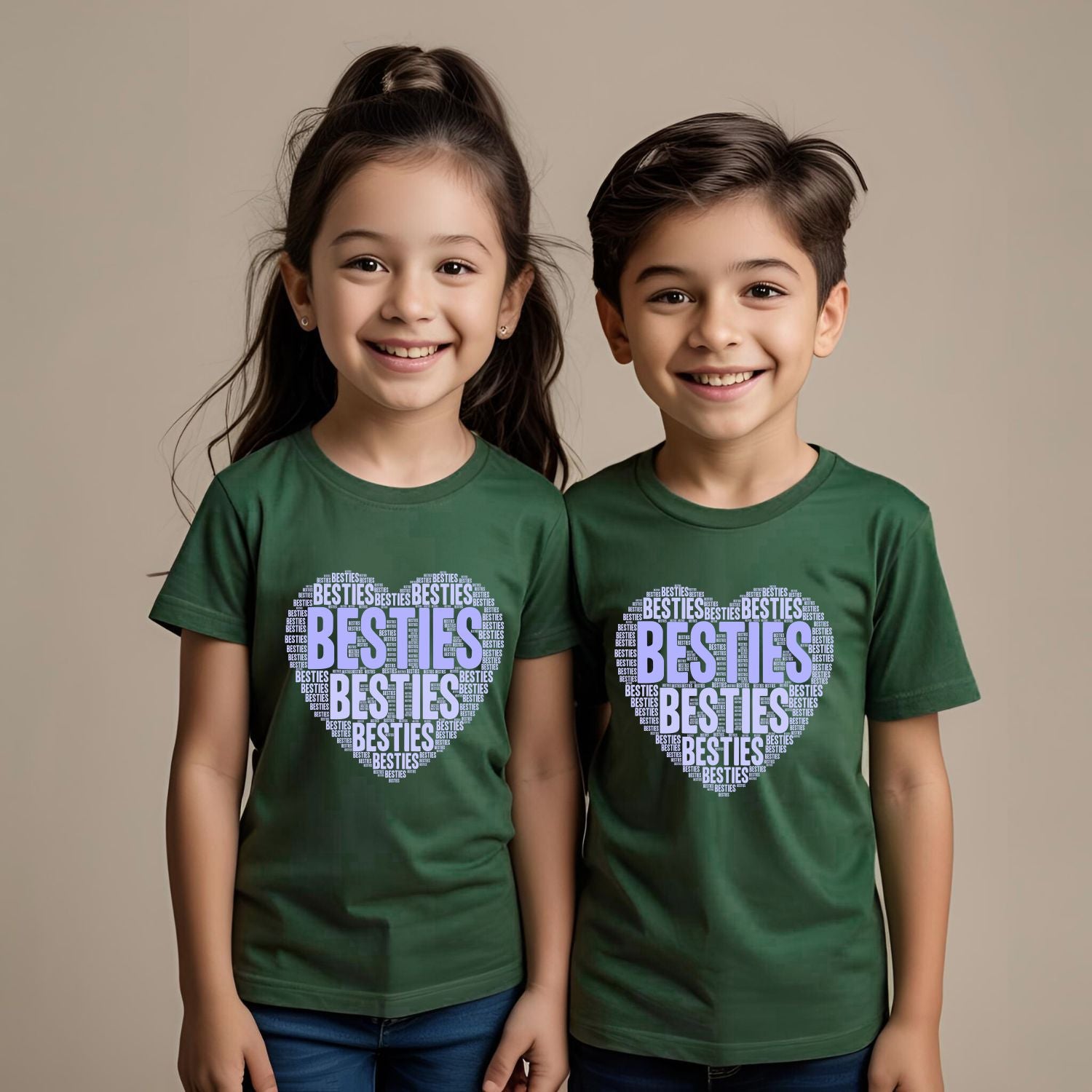 Besties T-Shirt For Borther & Sister