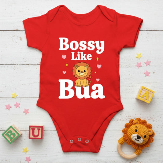 Bossy Like Bua Gift Onesie for Babies
