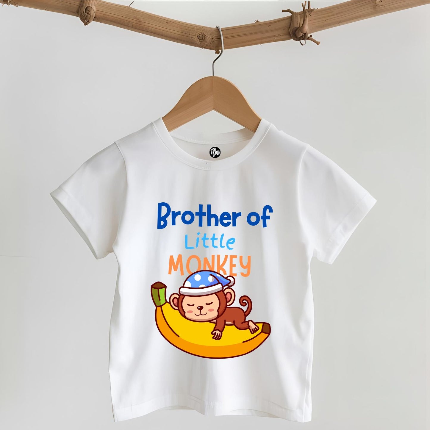 The Little Monkey | Personalized Relations Jungle Theme Matching Birthday Family T-Shirts