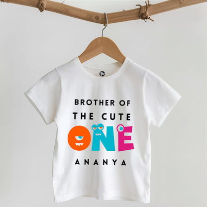 Personalized Cute ONE 1st Birthday T-Shirts for Friends & Relatives
