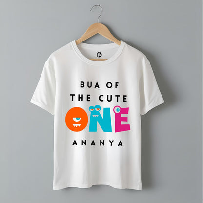 Personalized Cute ONE 1st Birthday T-Shirts for Friends & Relatives