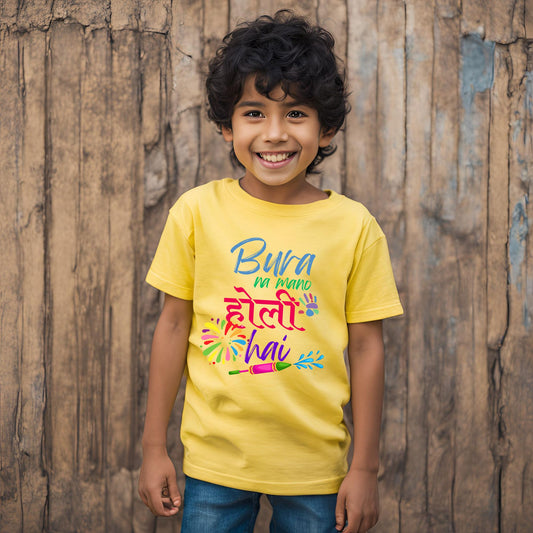 Bura Na Mano Holi Hai T-Shirt for All - T Bhai