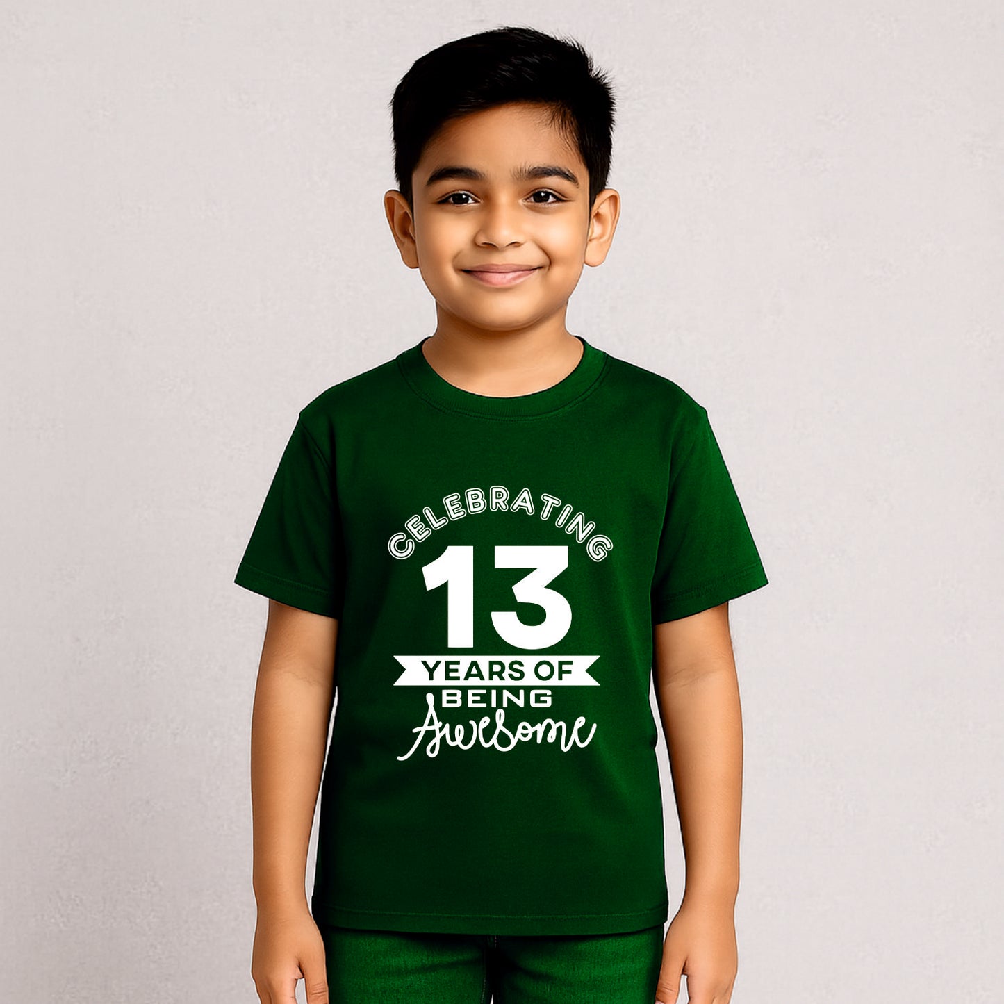 Celebrating 13 Years of Being Awesome | 13th Birthday T-Shirt
