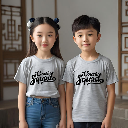 Cousin Squad T-Shirts - T Bhai