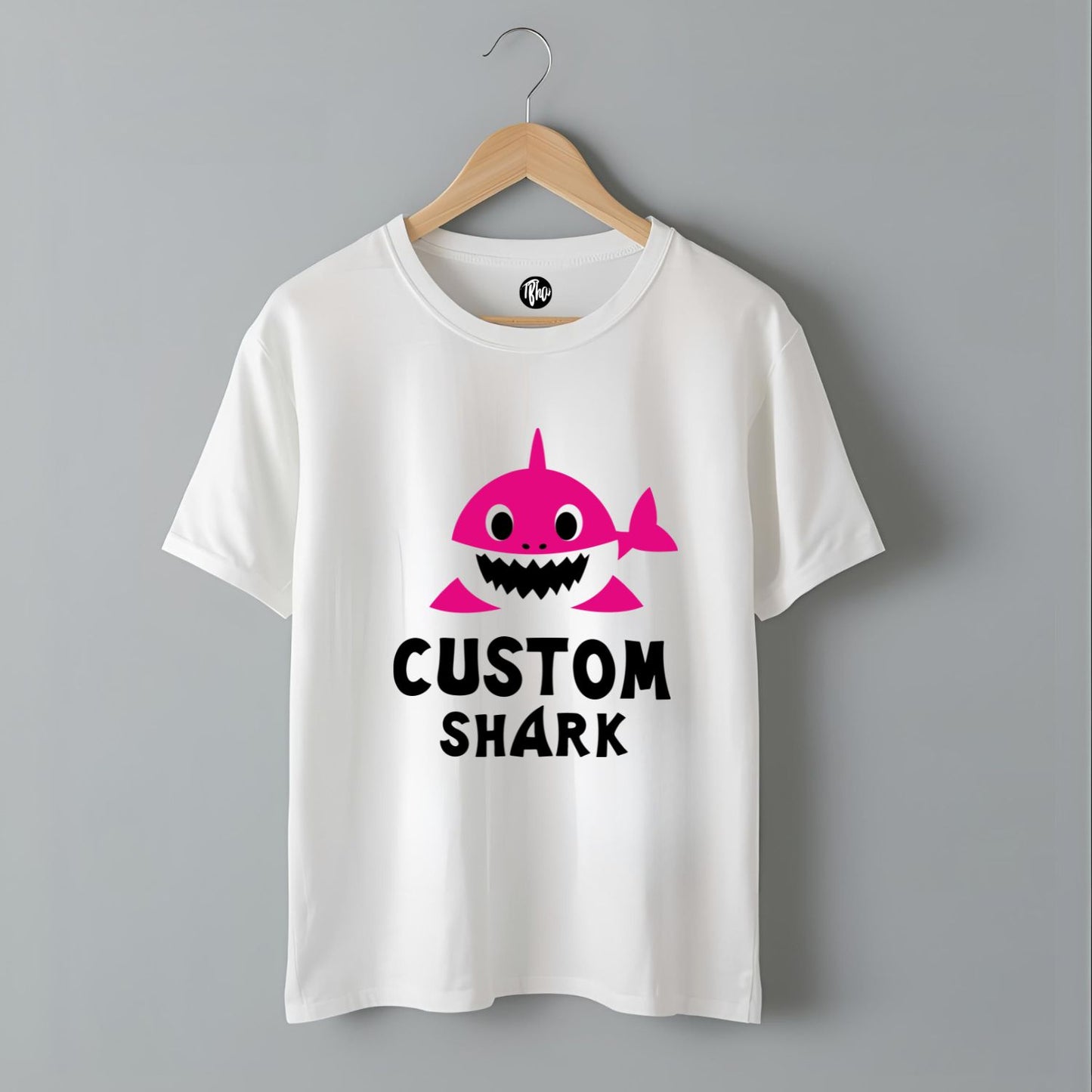 Custom Shark Theme Birthday T-Shirts - Brother Shark Sister Shark Aunty Shark