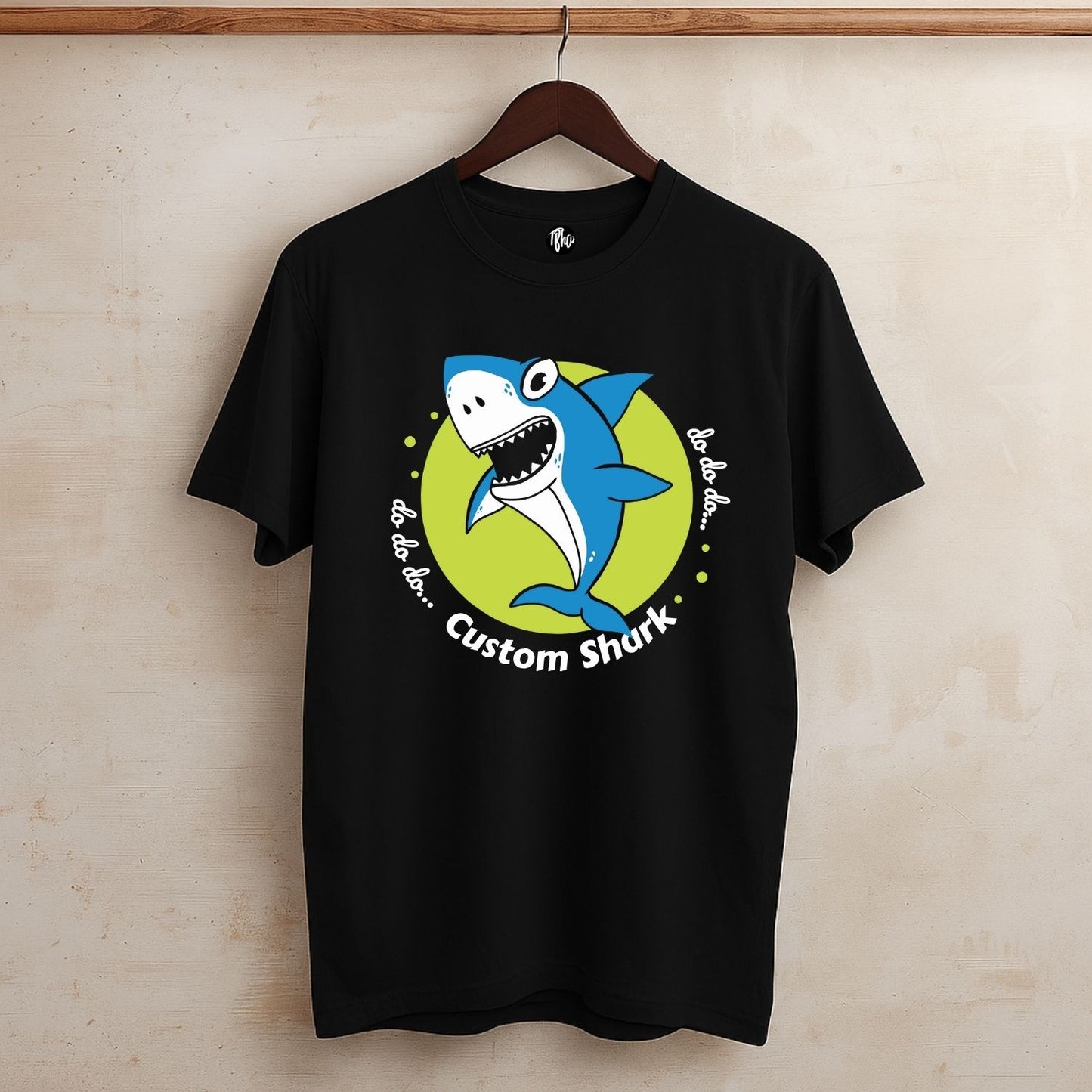 Personalize Shark Birthday Theme T-Shirts for Friends & Family