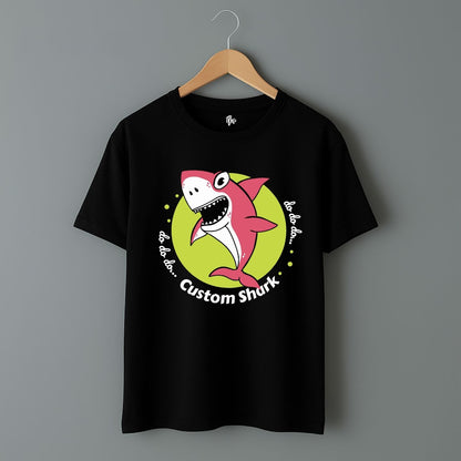 Personalize Shark Birthday Theme T-Shirts for Friends & Family