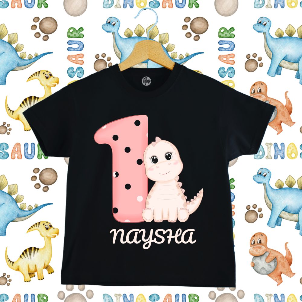 Monthly Birthday T-Shirts | 0-10 Months | Dino Theme T-Shirts for Babies - T Bhai
