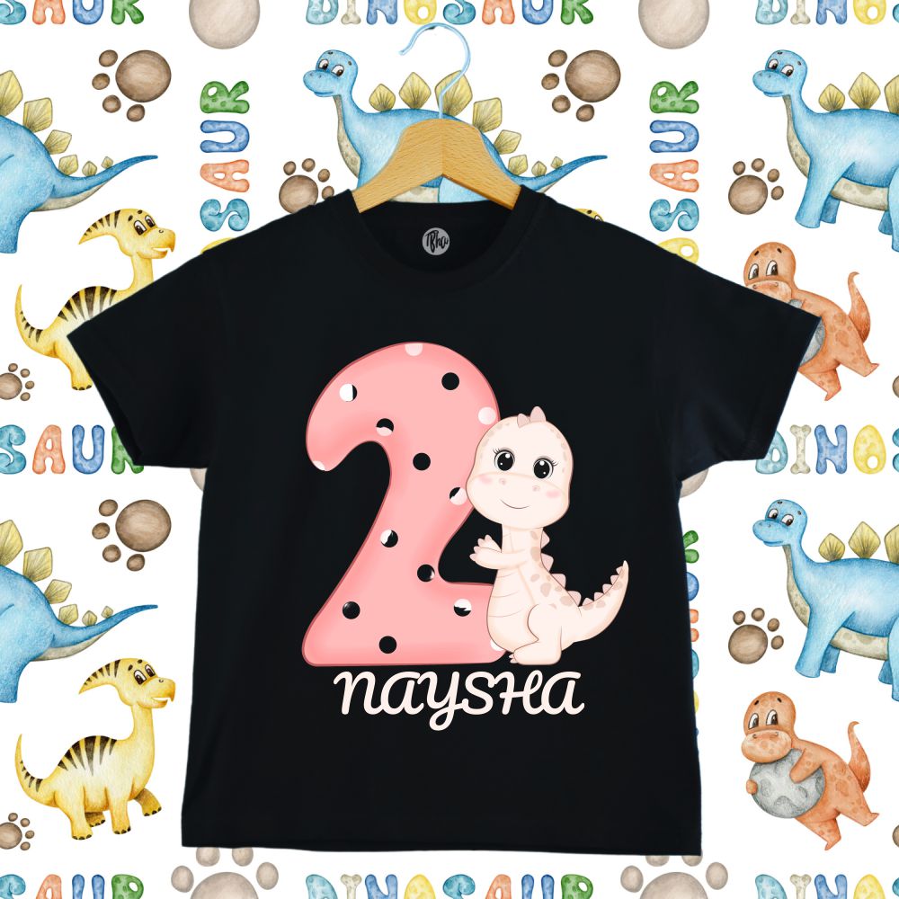 Monthly Birthday T-Shirts | 0-10 Months | Dino Theme T-Shirts for Babies - T Bhai