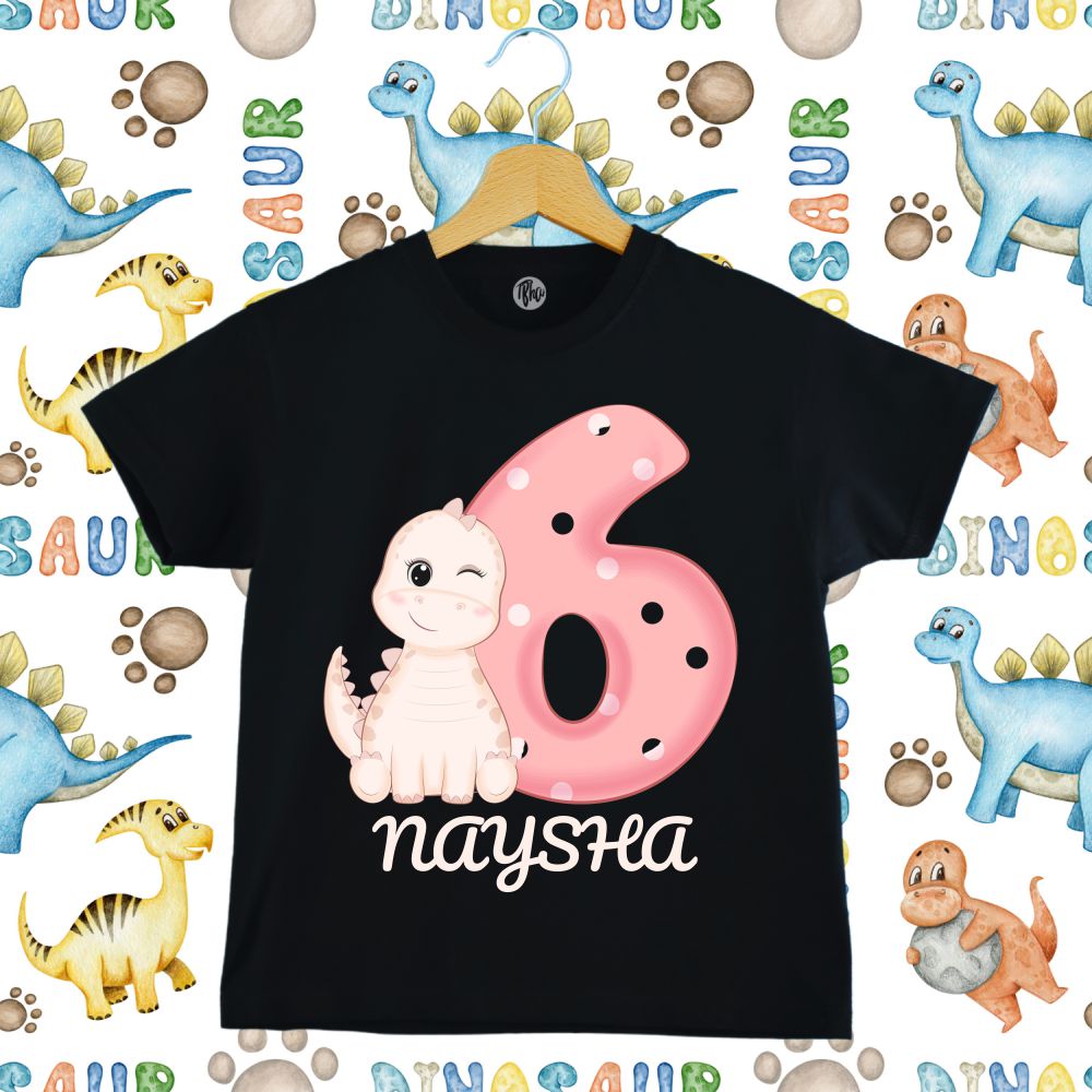 Monthly Birthday T-Shirts | 0-10 Months | Dino Theme T-Shirts for Babies - T Bhai