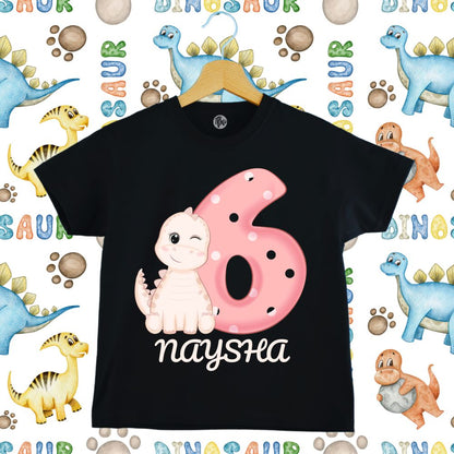 Monthly Birthday T-Shirts | 0-10 Months | Dino Theme T-Shirts for Babies - T Bhai