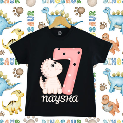 Monthly Birthday T-Shirts | 0-10 Months | Dino Theme T-Shirts for Babies - T Bhai