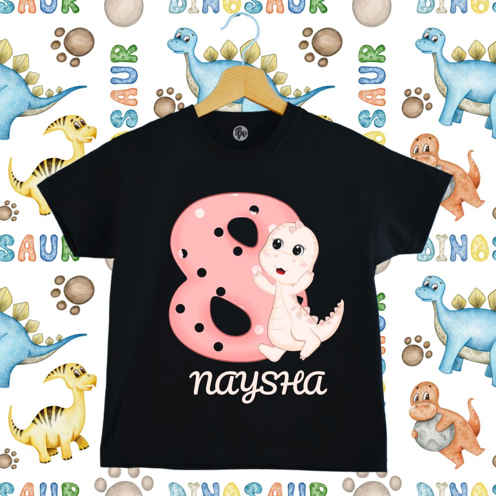 Monthly Birthday T-Shirts | 0-10 Months | Dino Theme T-Shirts for Babies - T Bhai