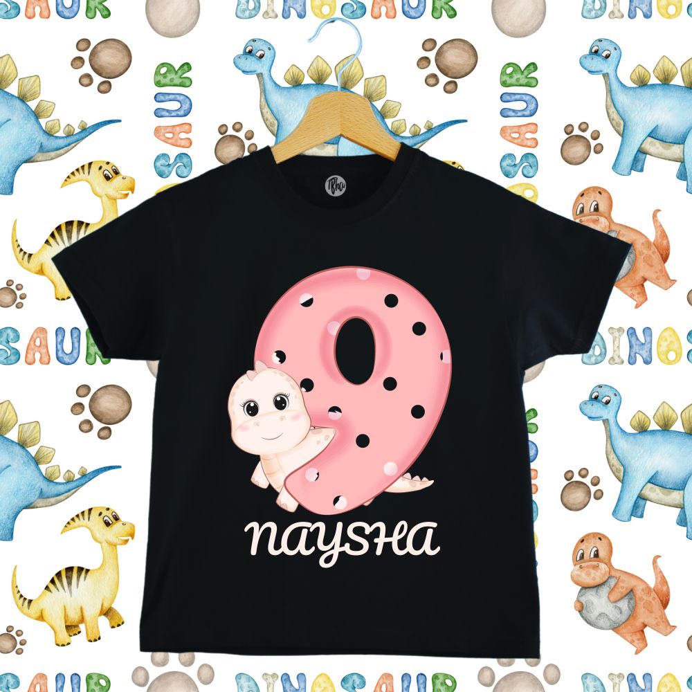 Monthly Birthday T-Shirts | 0-10 Months | Dino Theme T-Shirts for Babies - T Bhai