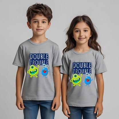 Double Trouble Sibling T-Shirts - T Bhai