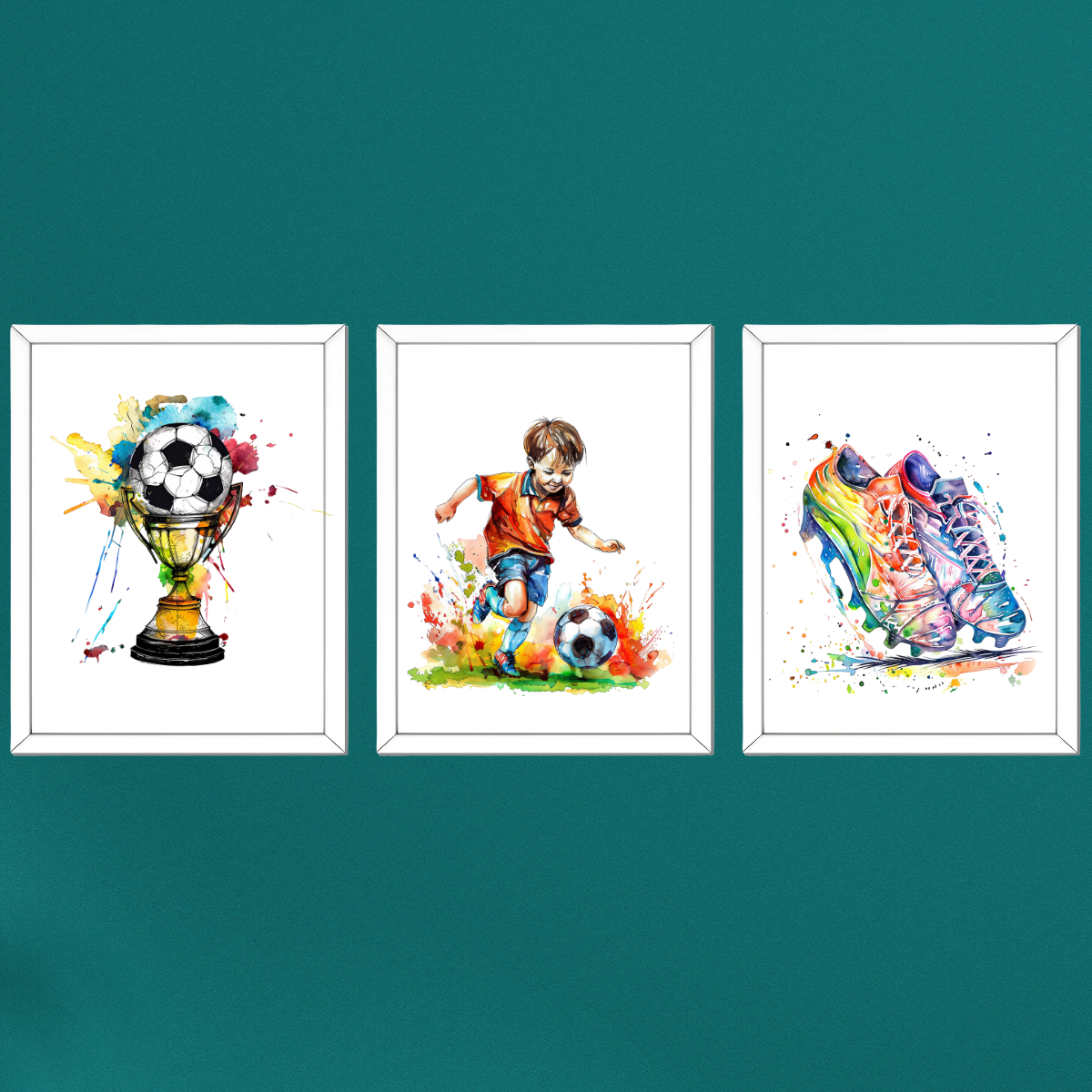 The Ultimate Football Fan's Set | Set of 3 Posters - T Bhai