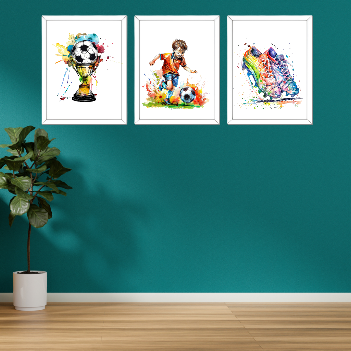 The Ultimate Football Fan's Set | Set of 3 Posters - T Bhai