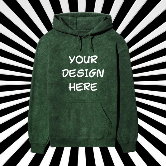 Custom Unisex Acid Washed Hoodie - T Bhai