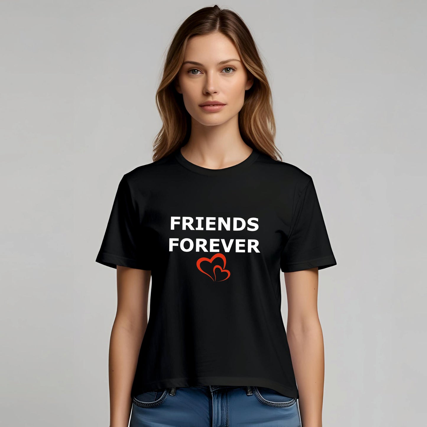 Friends Forever T-Shirt for Women - T Bhai