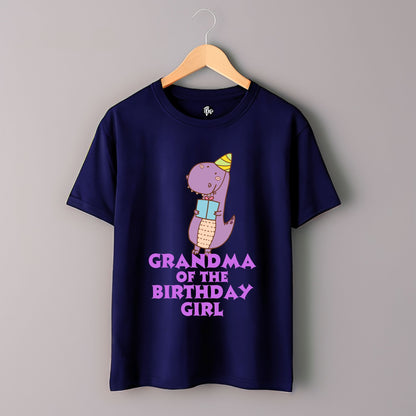 Custom Dino Theme Birthday T-Shirts for Family & Friends