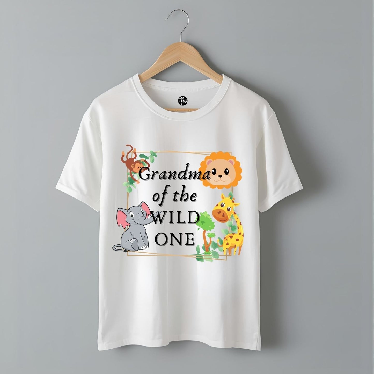 Personalized Relations Wild One Jungle Theme First Birthday Matching Family T-Shirts