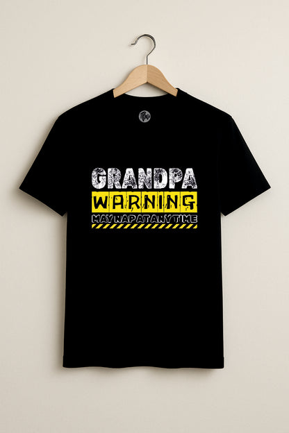 The Napping Grandpa Gift T-Shirt | Grandfather Humor Tee