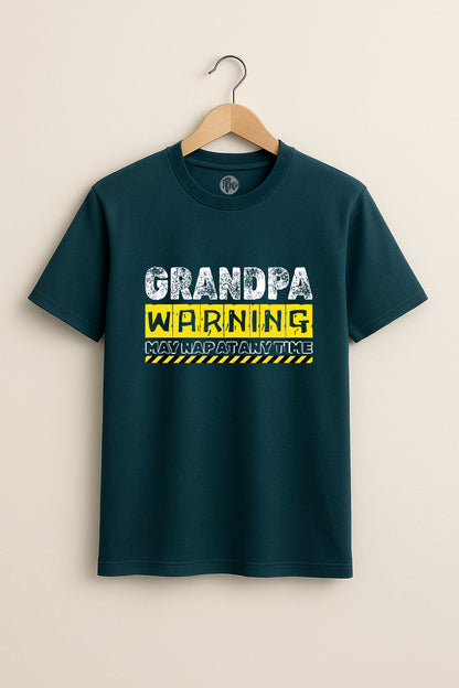 The Napping Grandpa Gift T-Shirt | Grandfather Humor Tee
