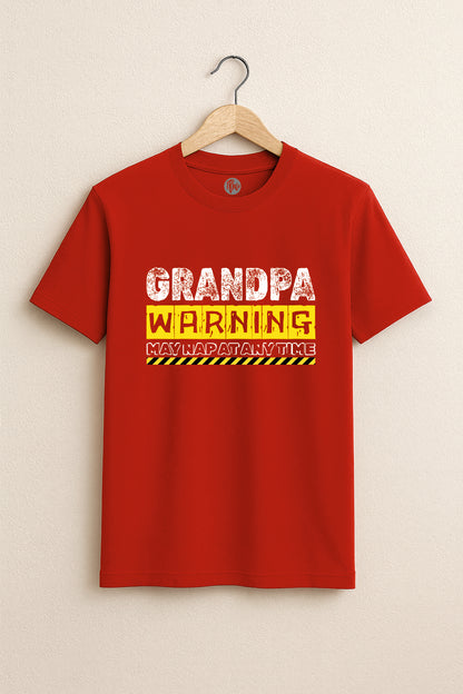 The Napping Grandpa Gift T-Shirt | Grandfather Humor Tee
