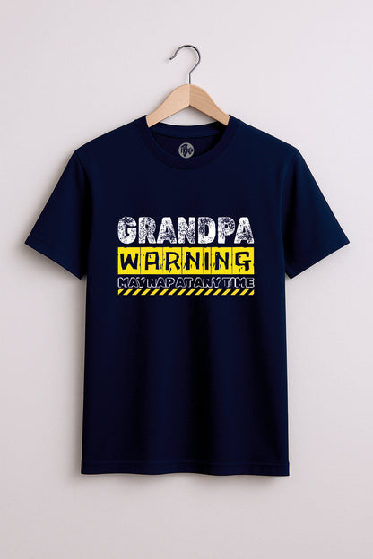 The Napping Grandpa Gift T-Shirt | Grandfather Humor Tee