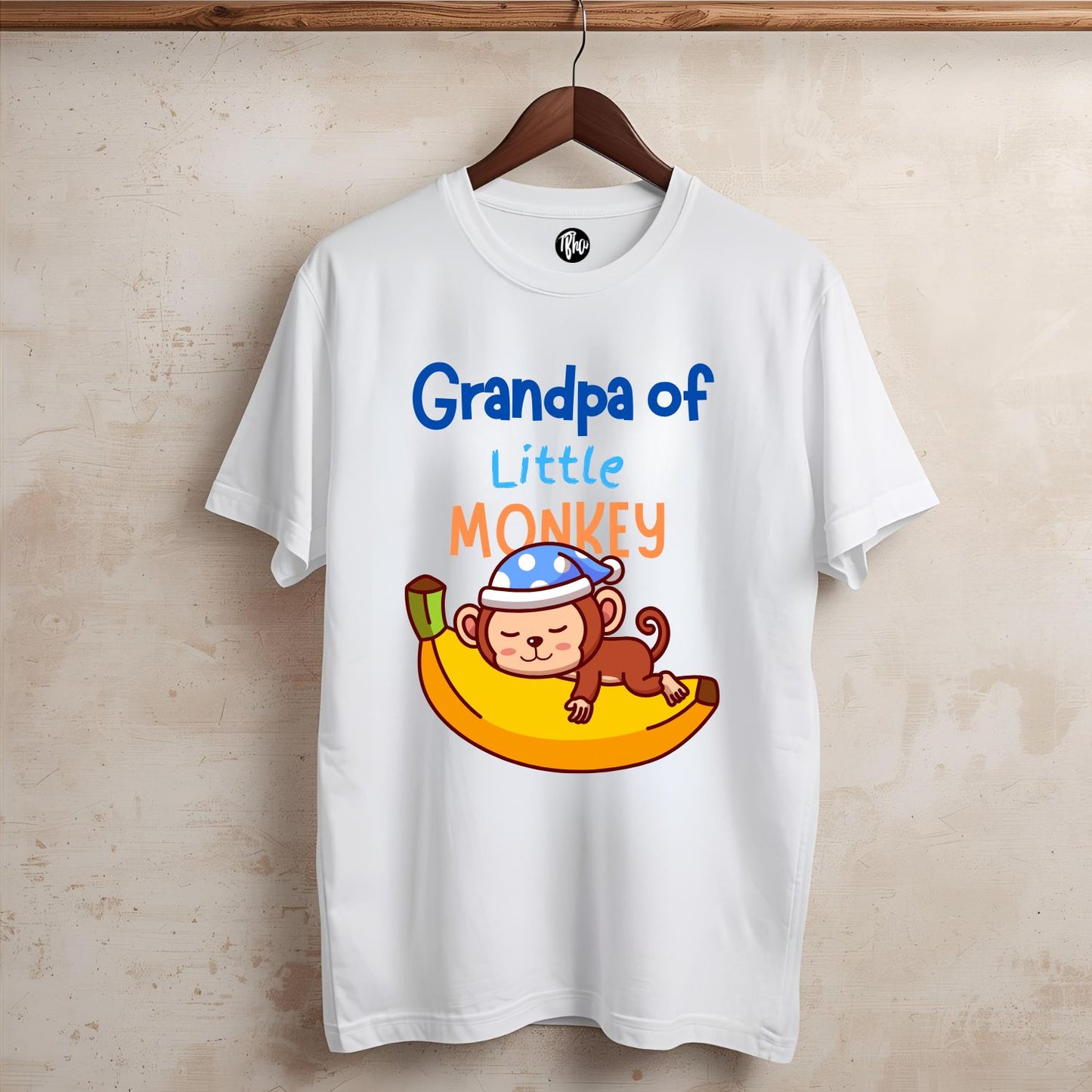 The Little Monkey | Personalized Relations Jungle Theme Matching Birthday Family T-Shirts