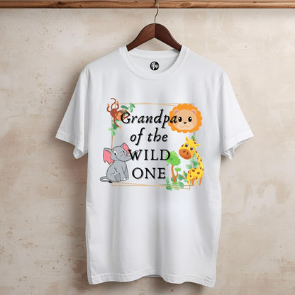 Personalized Relations Wild One Jungle Theme First Birthday Matching Family T-Shirts
