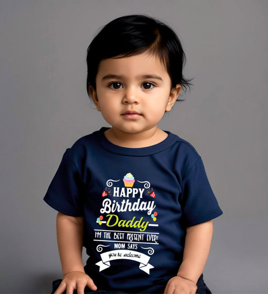Happy Birthday Daddy T-Shirt for Kids