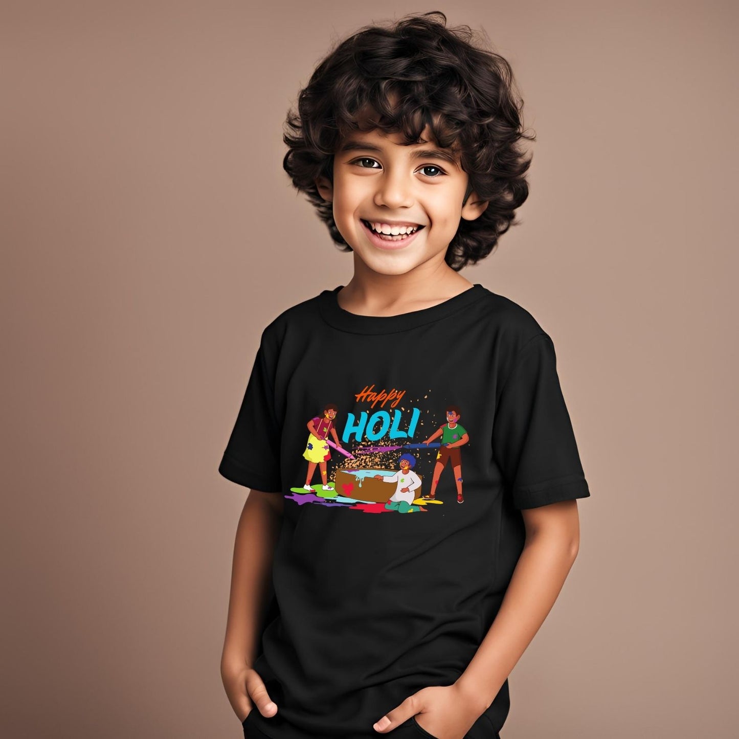 Happy Holi T-shirts For The Holi Tribe - T Bhai