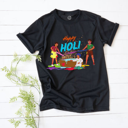 Happy Holi T-shirts For The Holi Tribe - T Bhai