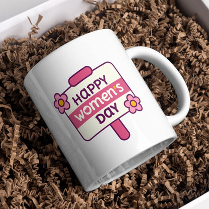 Happy Women's Day Mug | Corporate Gifting - T Bhai