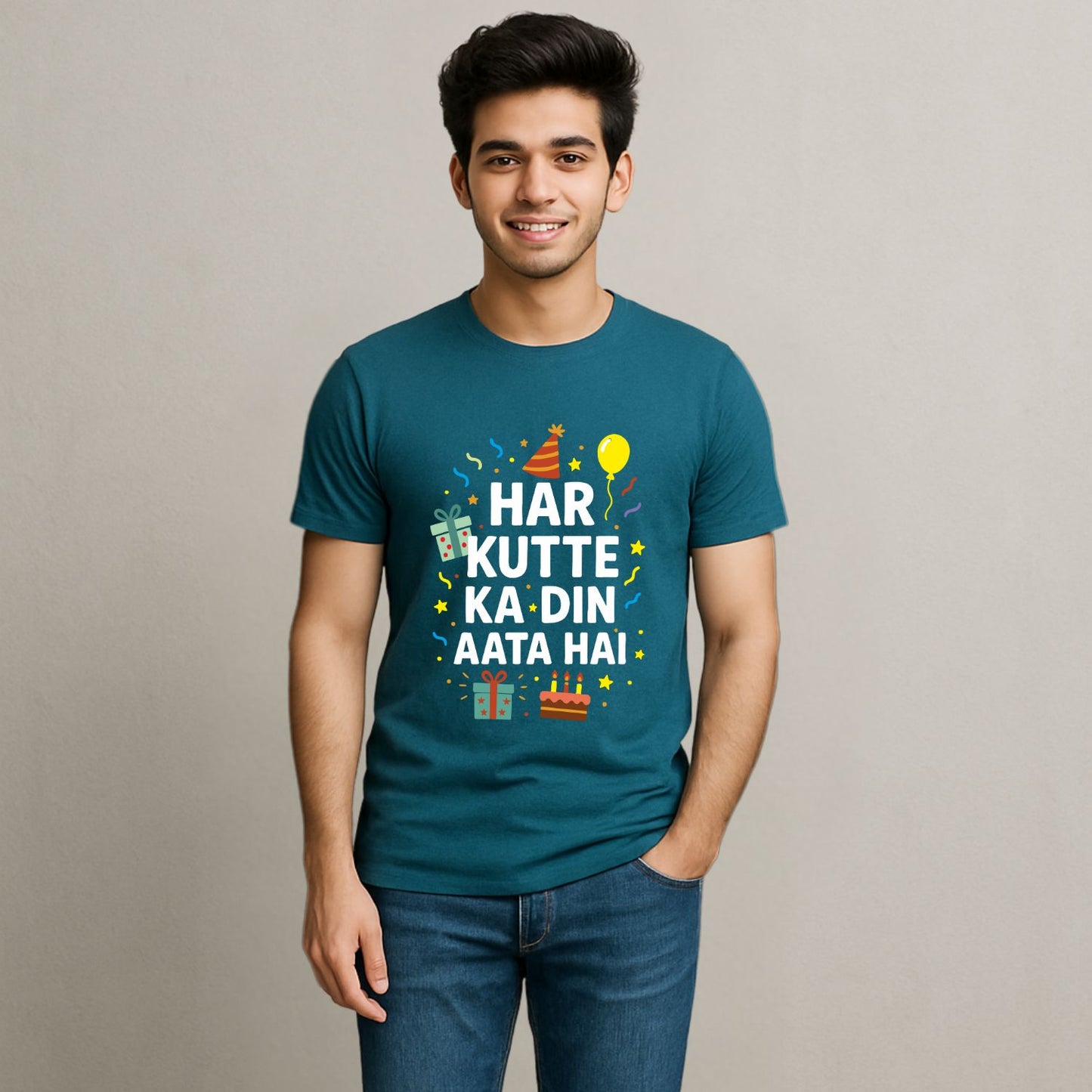 Har Kutte Ka Din Aata Hai - Birthday Boy T-Shirt