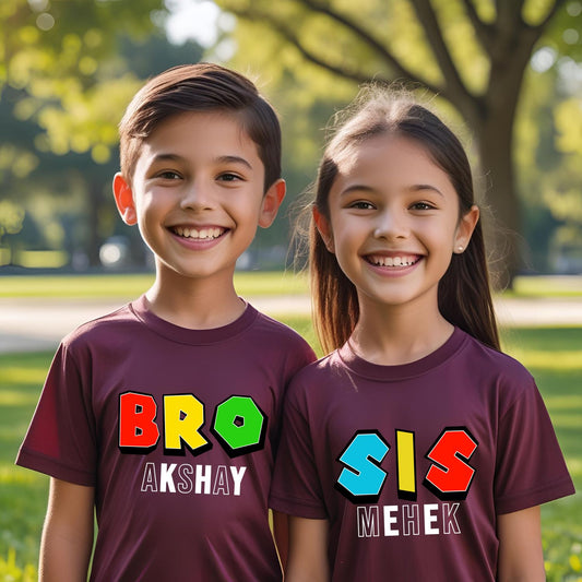 Customized Sis T-Shirt - T Bhai