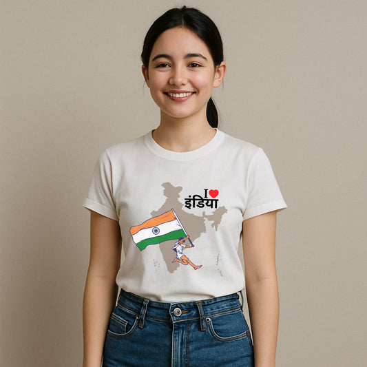 I Love India T-Shirts - T Bhai