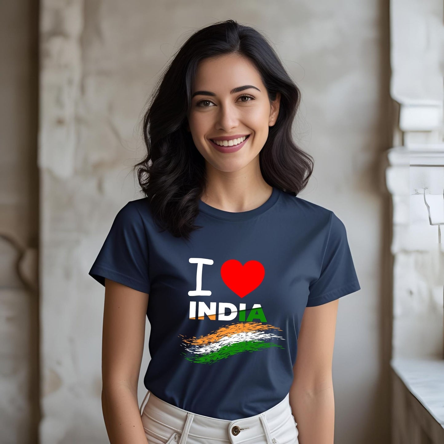 I Love India Independence Day T-Shirts - T Bhai