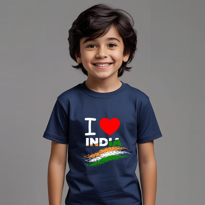 I Love India Independence Day T-Shirts - T Bhai