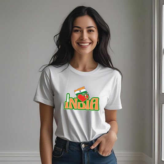 Love India Independence Day T-Shirts - T Bhai