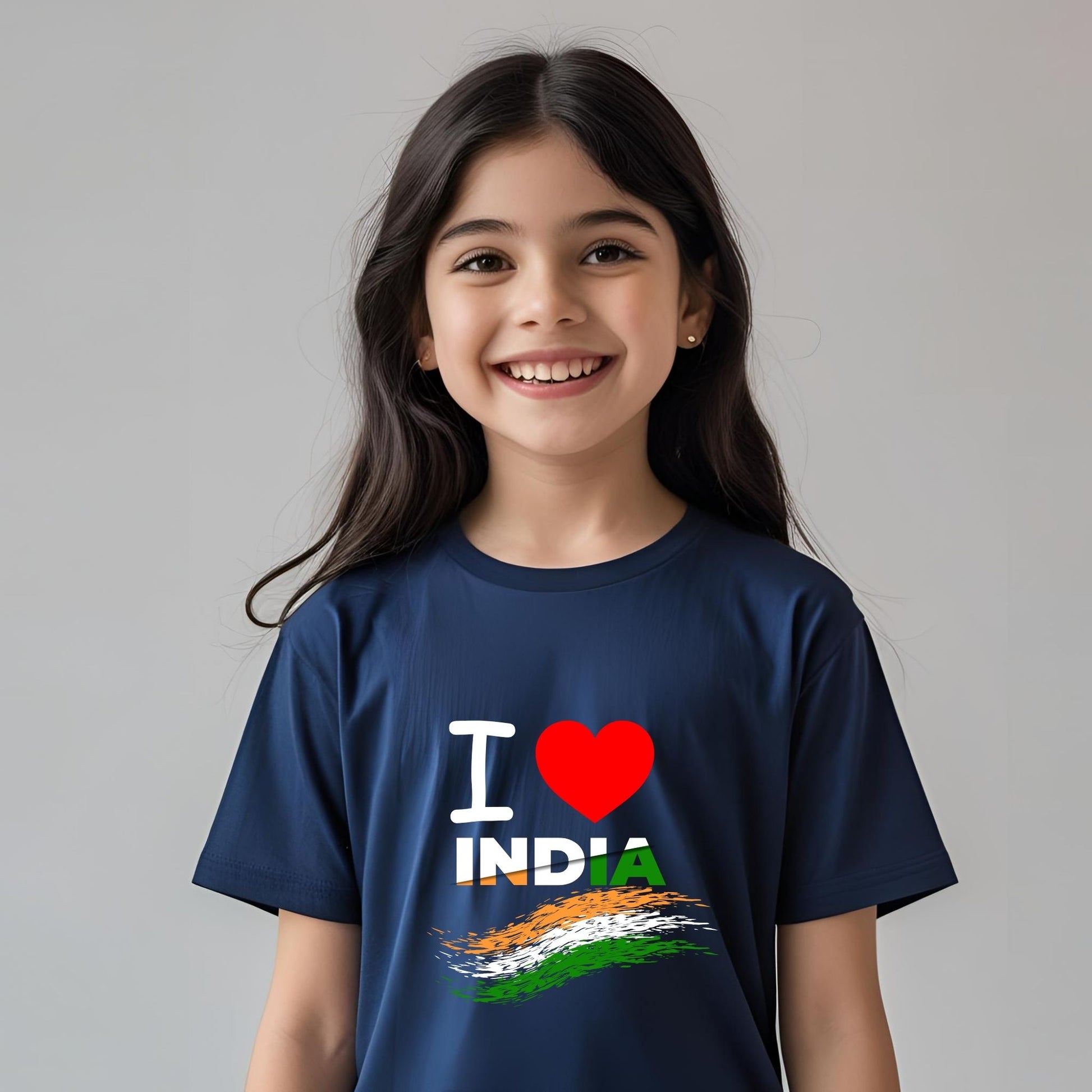 I Love India Independence Day T-Shirts - T Bhai
