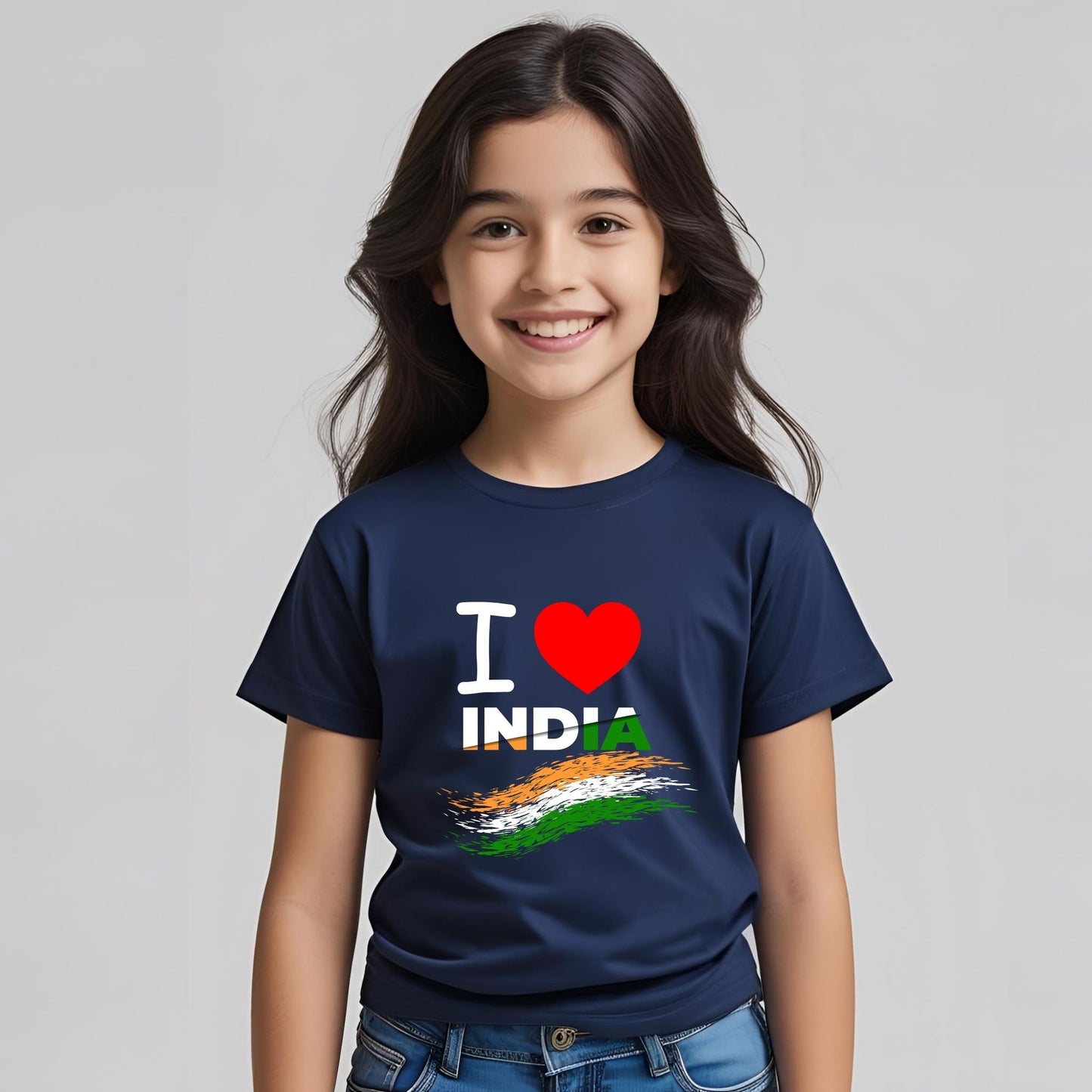 I Love India Independence Day T-Shirts - T Bhai