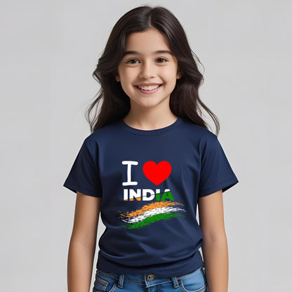 I Love India Independence Day T-Shirts - T Bhai