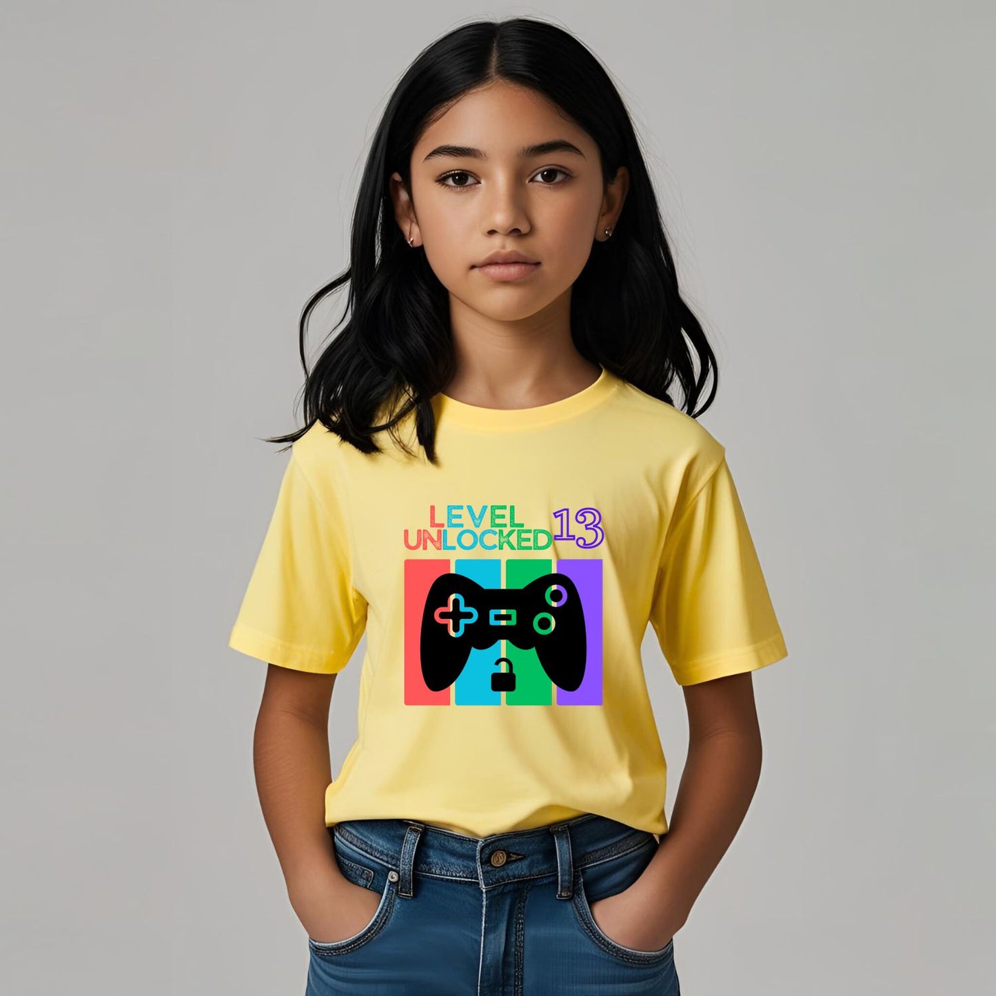 Level 13 Unlocked | 13th Birthday T-Shirt - T Bhai