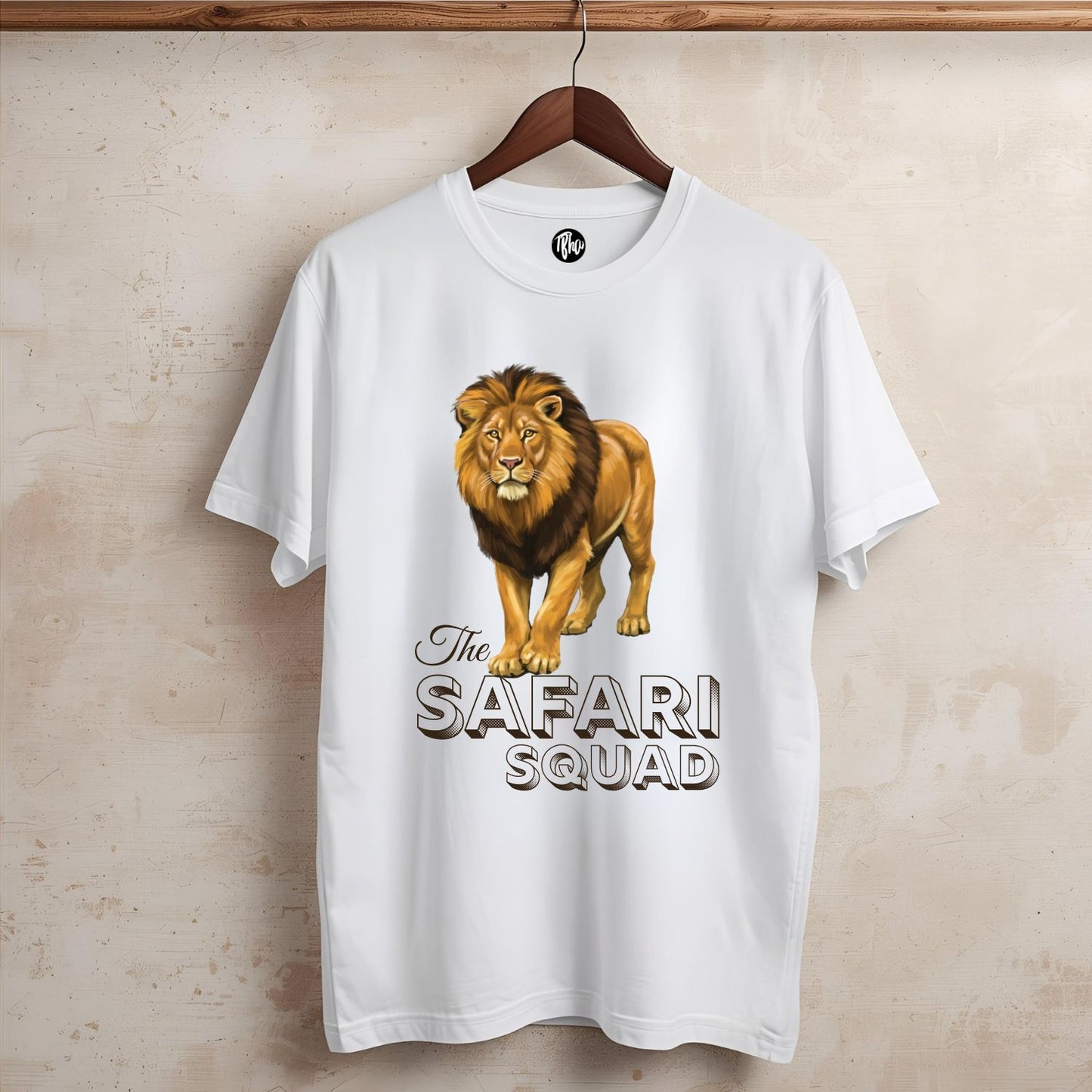 The Safari Squad Lion Safari Graphic T-Shirt