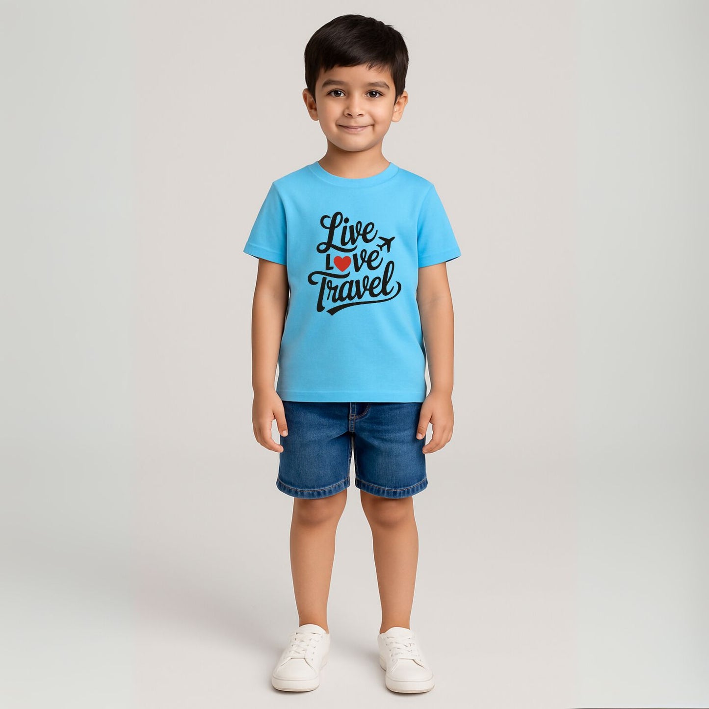 Live Love Travel Vacation T-Shirts - T Bhai